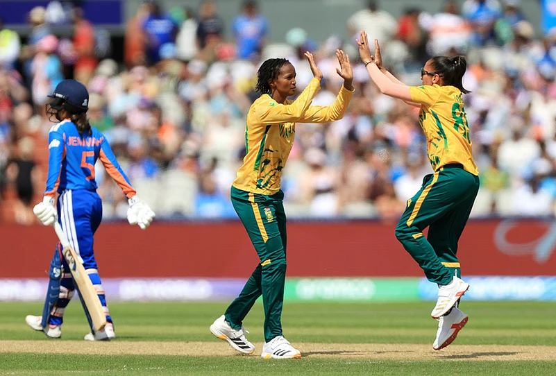 SA vs IND ICC Womens T20 Cricket World Cup 2026 highlights-Ayabonga Khaka