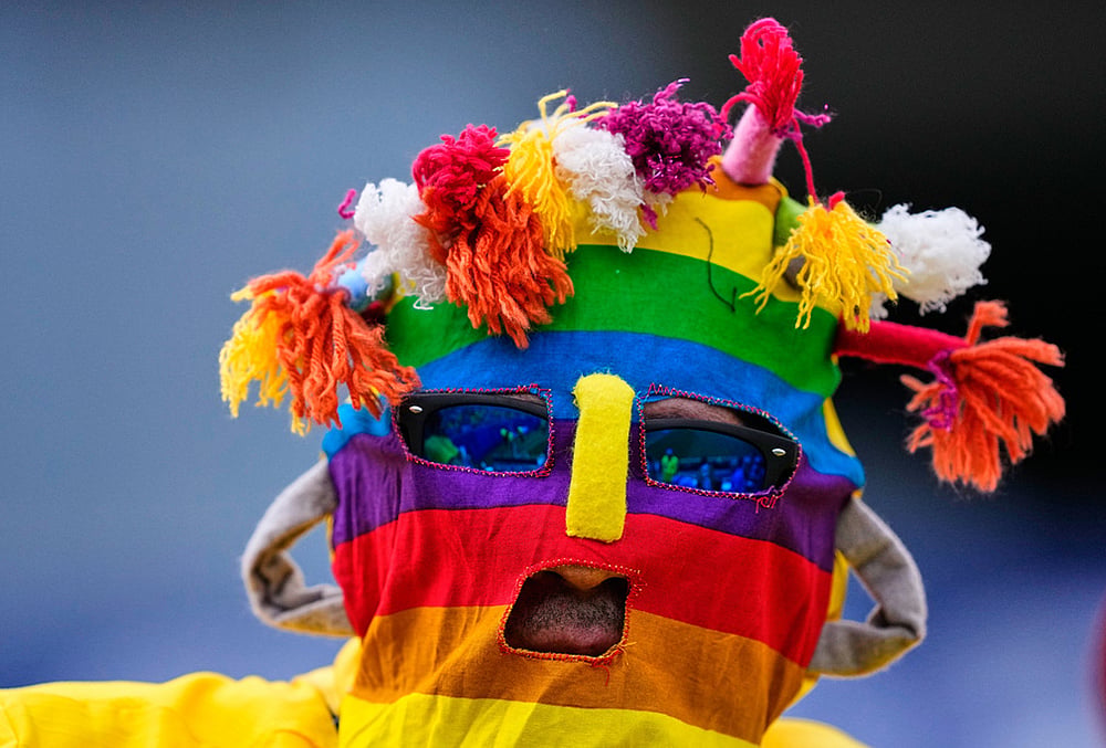 Fifa World Cup 2026 fans dazzling costumes, facepaint and flags highlights-Ecuador fan