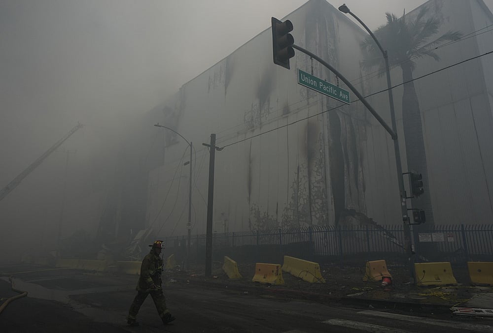 Los Angeles Warehouse Fire