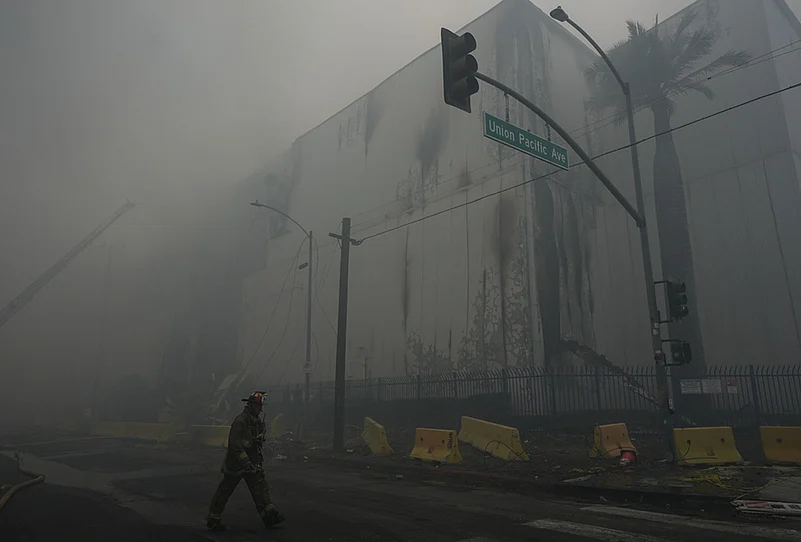 Los Angeles Warehouse Fire