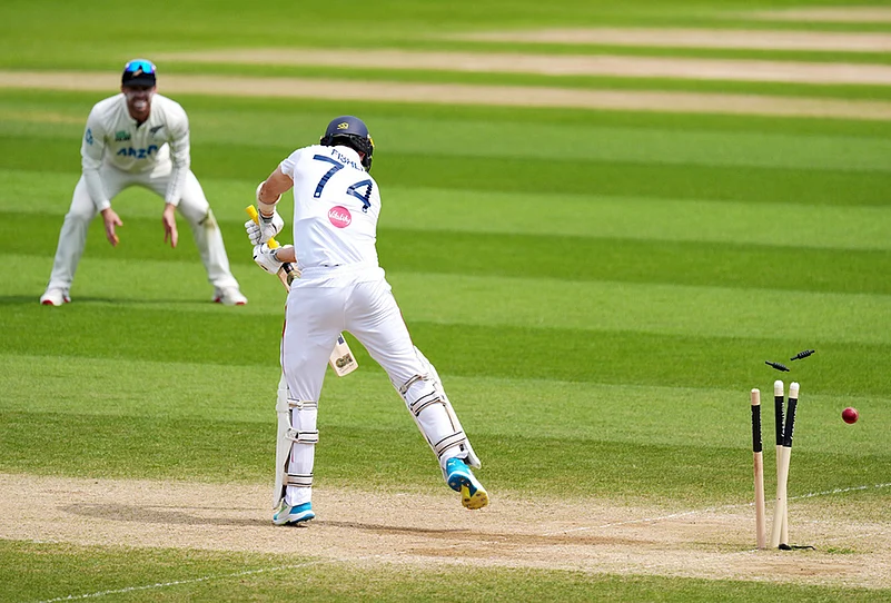 England vs New Zealand 2nd Test cricket match Day 5 highlights-Matthew Fisher