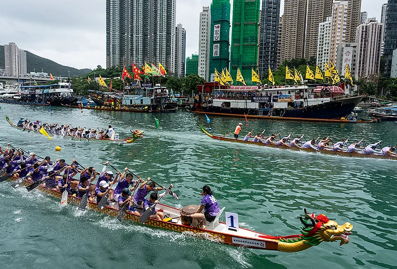China traditional Dragon Boat Festival photos-