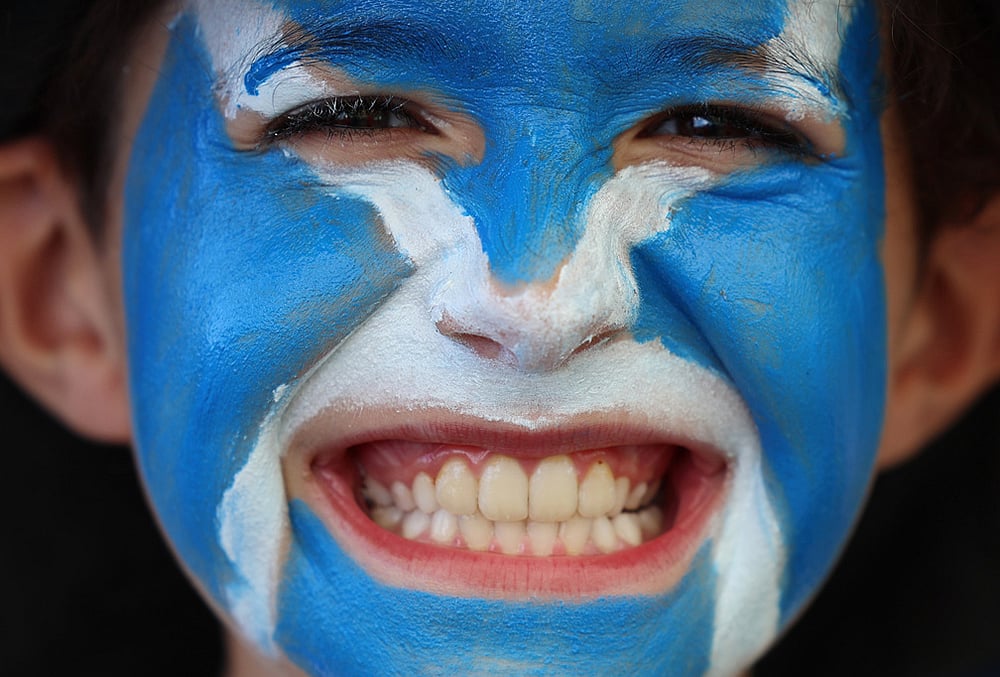 Fifa World Cup 2026 fans dazzling costumes, facepaint and flags highlights-Scotland fan