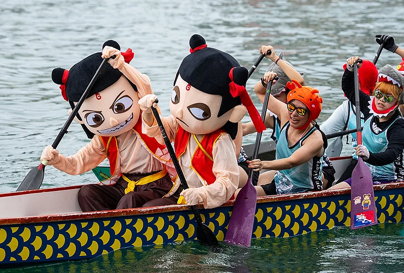 China traditional Dragon Boat Festival photos-
