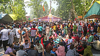 Kashmiri Migrant Pandits Celebrate Jyeshtha Ashtami in Jammu Kashmiri Migrant Pandits Celebrate Jyeshtha Ashtami in Jammu