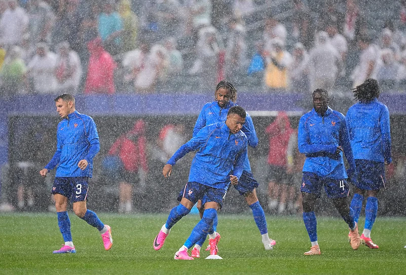 Iraq vs France FIFA world cup 2026 match Philadelphia Severe Weather Play Stoppage highlights-
