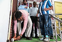 Day In Pics: June 23, 2026 | Photo: PTI : Authorities seal a coaching centre as part of a safety operation in the wake of the Lucknow fire incident, in Noida.