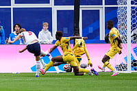 England Vs Ghana LIVE Score, FIFA World Cup 2026: Resolute GHA Frustrate ENG At Boston Stadium AP/Petr David Josek : England's Harry Kane (9) takes a shot and misses during the World Cup Group L soccer math