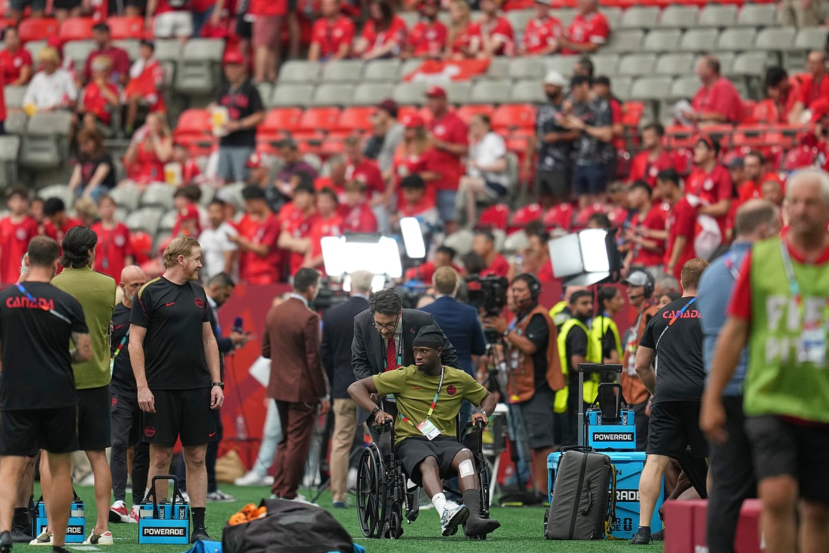 Switzerland Vs Canada FIFA World Cup 2026 Group B Ismael Kone Wheelchair AP Photo