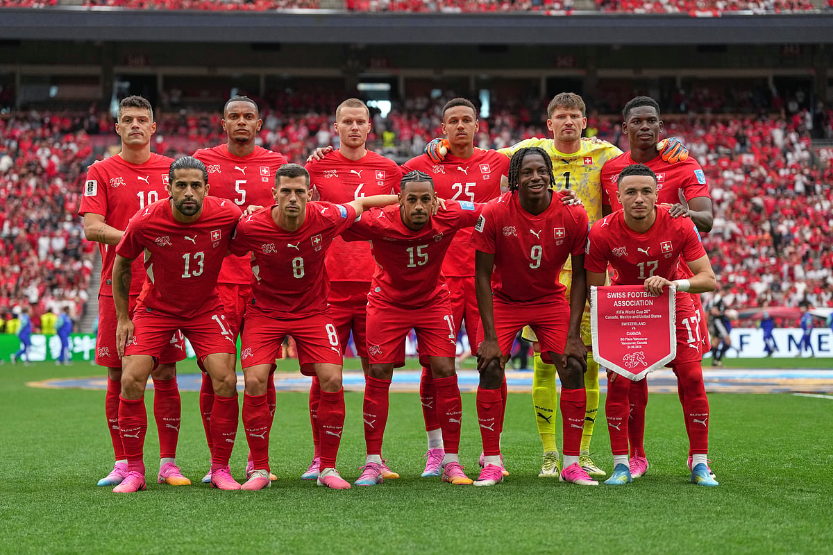 Switzerland Vs Canada FIFA World Cup 2026 Group B Swiss XI AP Photo