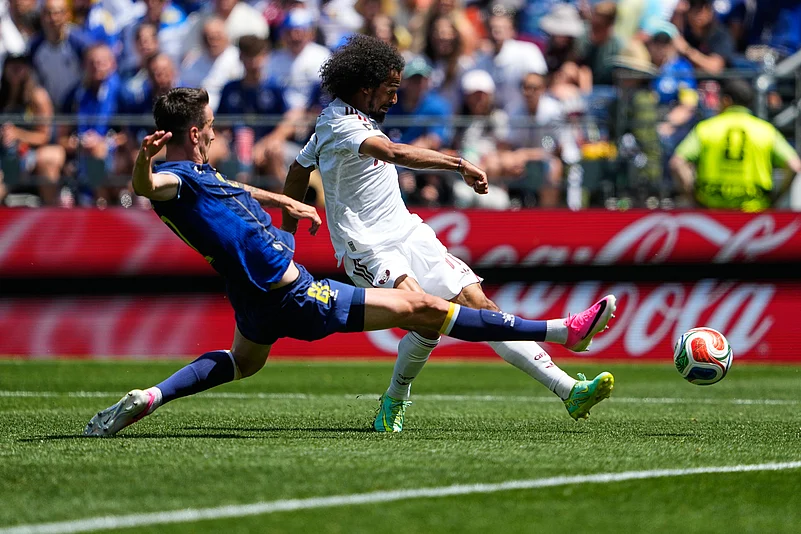 Bosnia Vs Qatar FIFA World Cup 2026 Group B Akram Afif Shoots AP Photo