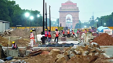 DMRC Begins Work on Central Vista Metro Corridor at Central Secretariat Station
