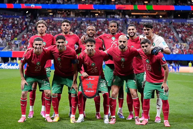 Morocco Vs Haiti FIFA World Cup 2026 Group C Morocco XI AP Photo