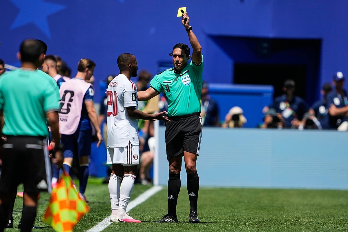 Bosnia Vs Qatar FIFA World Cup 2026 Group B Ahmed Fathy Booked AP Photo