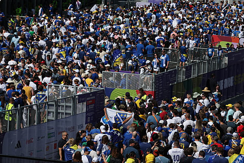 Fans arrive for the World Cup Group B soccer match between Bosnia and Qatar in Seattle, Wednesday, June 24, 2026.