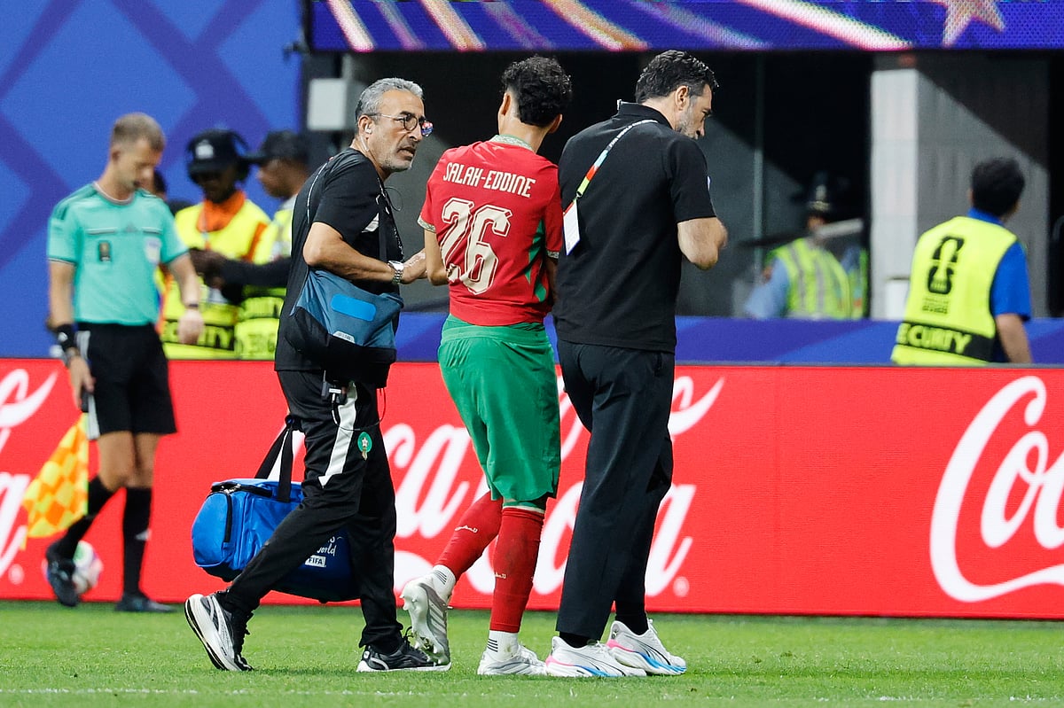 Morocco Vs Haiti FIFA World Cup 2026 Group C Anass Salah Eddine Medical AP Photo