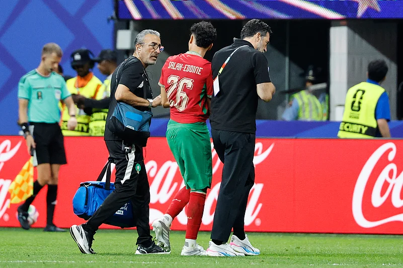 Morocco Vs Haiti FIFA World Cup 2026 Group C Anass Salah Eddine Medical AP Photo