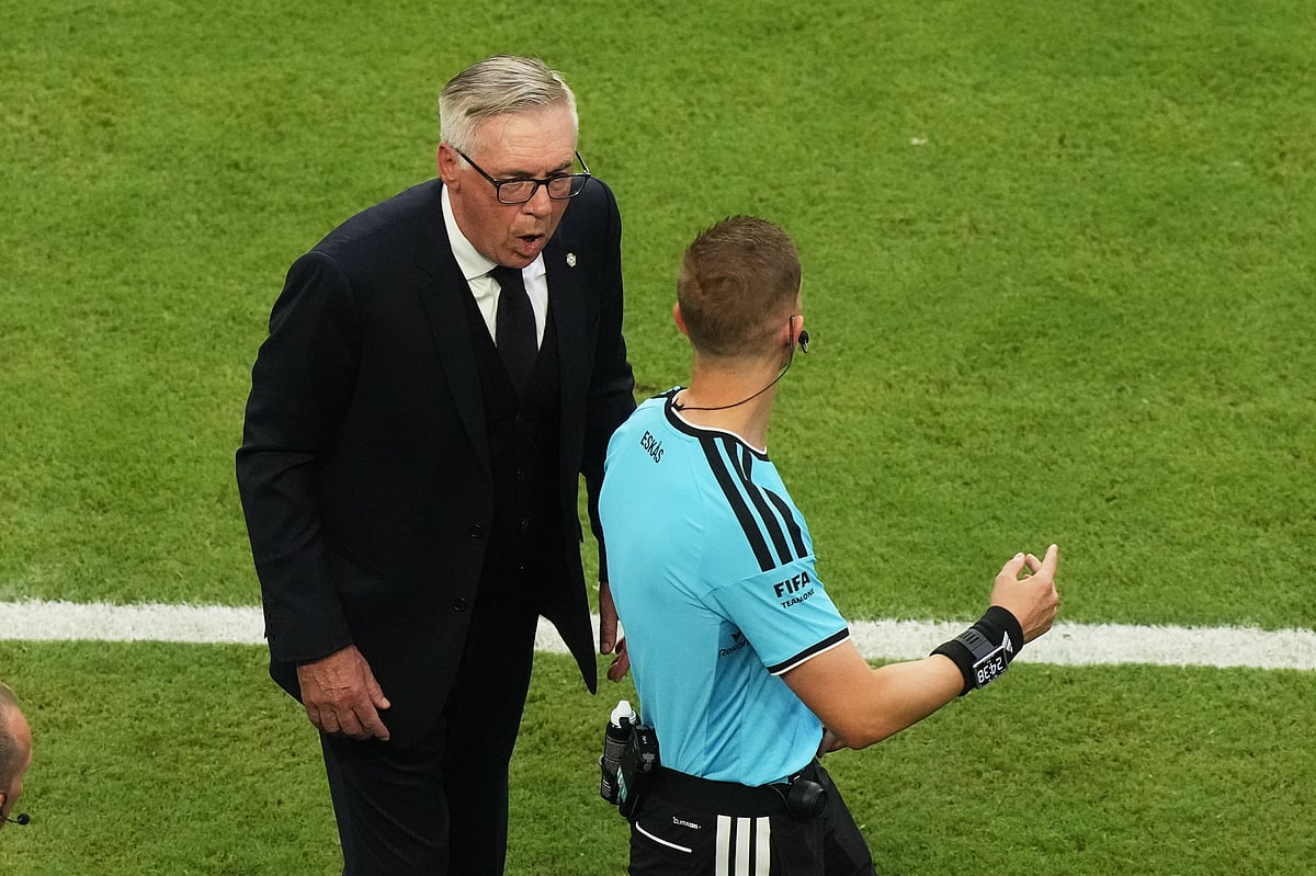 Scotland Vs Brazil FIFA World Cup 2026 Group C Carlo Ancelotti reacts AP Photo