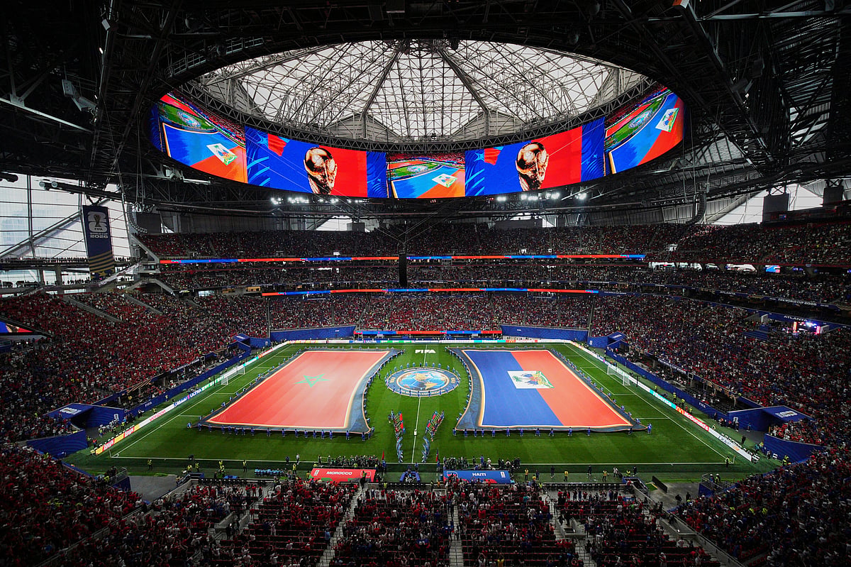 Morocco Vs Haiti FIFA World Cup 2026 Group C Flags AP Photo