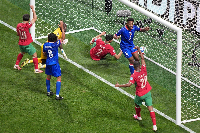 Morocco Vs Haiti FIFA World Cup 2026 Group C Hakimi Sxores AP Photo