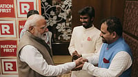 PM Modi Meets Panchayat’s Binod And Bhushan: Viral Republic Summit 2026 Video Wins The Internet X : PM Modi Meets Panchayat Actors Binod And Bhushan