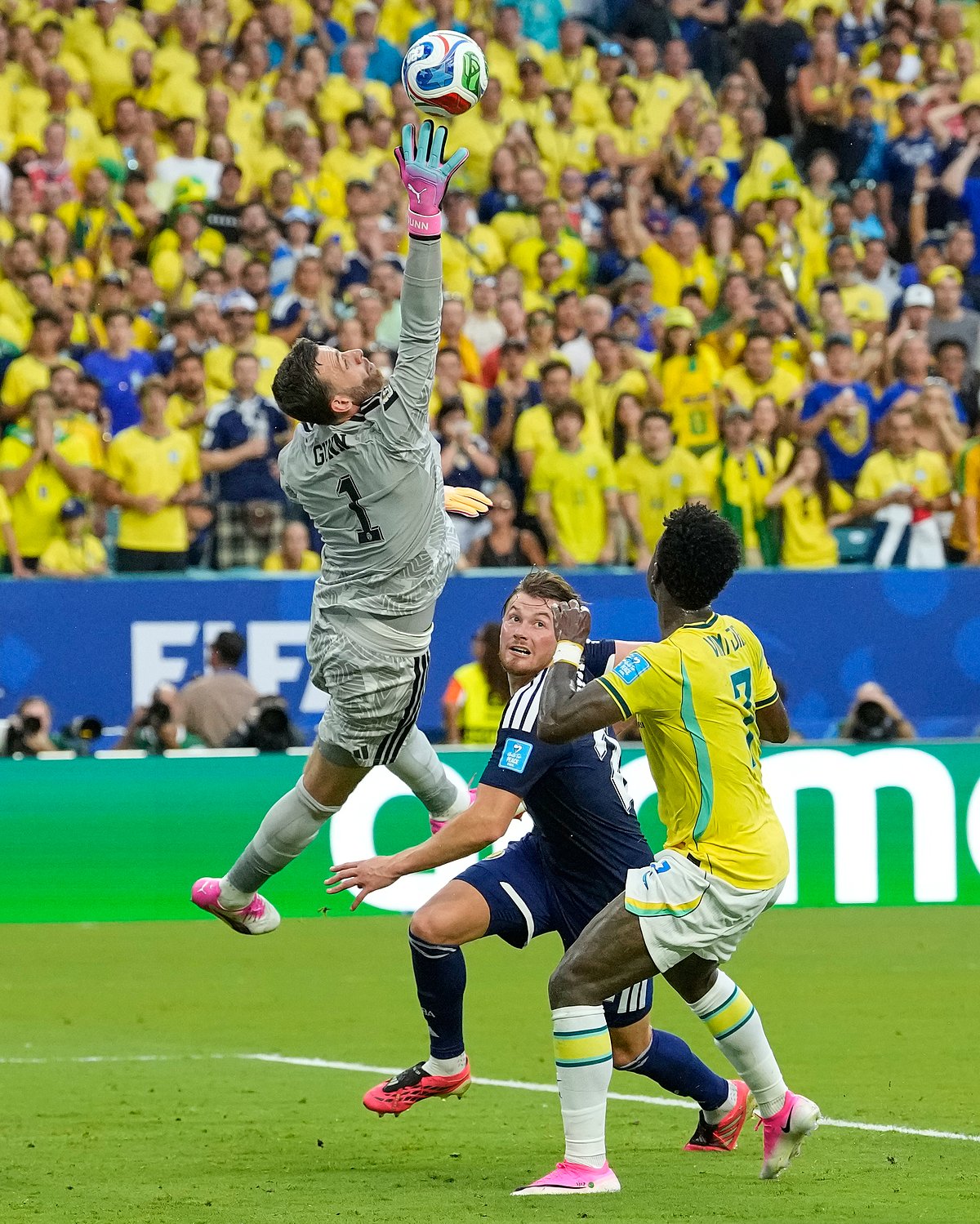 Scotland Vs Brazil FIFA World Cup 2026 Group C Angus Gunn Fails Again AP Photo