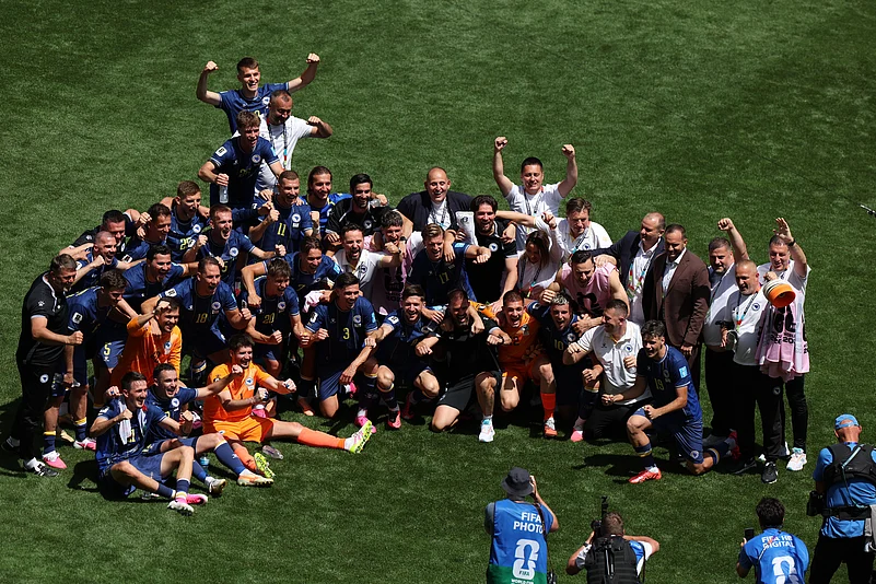 Bosnia Vs Qatar FIFA World Cup 2026 Group B Bosnia Post Match AP Photo