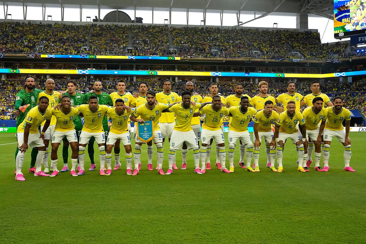 Scotland Vs Brazil FIFA World Cup 2026 Group C Bra XI AP Photo