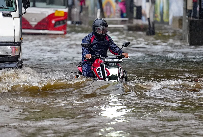 Weather: Rainfall in Mumbai