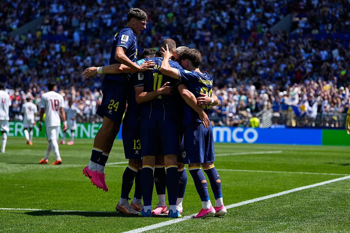 Bosnia Vs Qatar FIFA World Cup 2026 Group A Bosnia Celebs Own Qatar Goal AP Photo