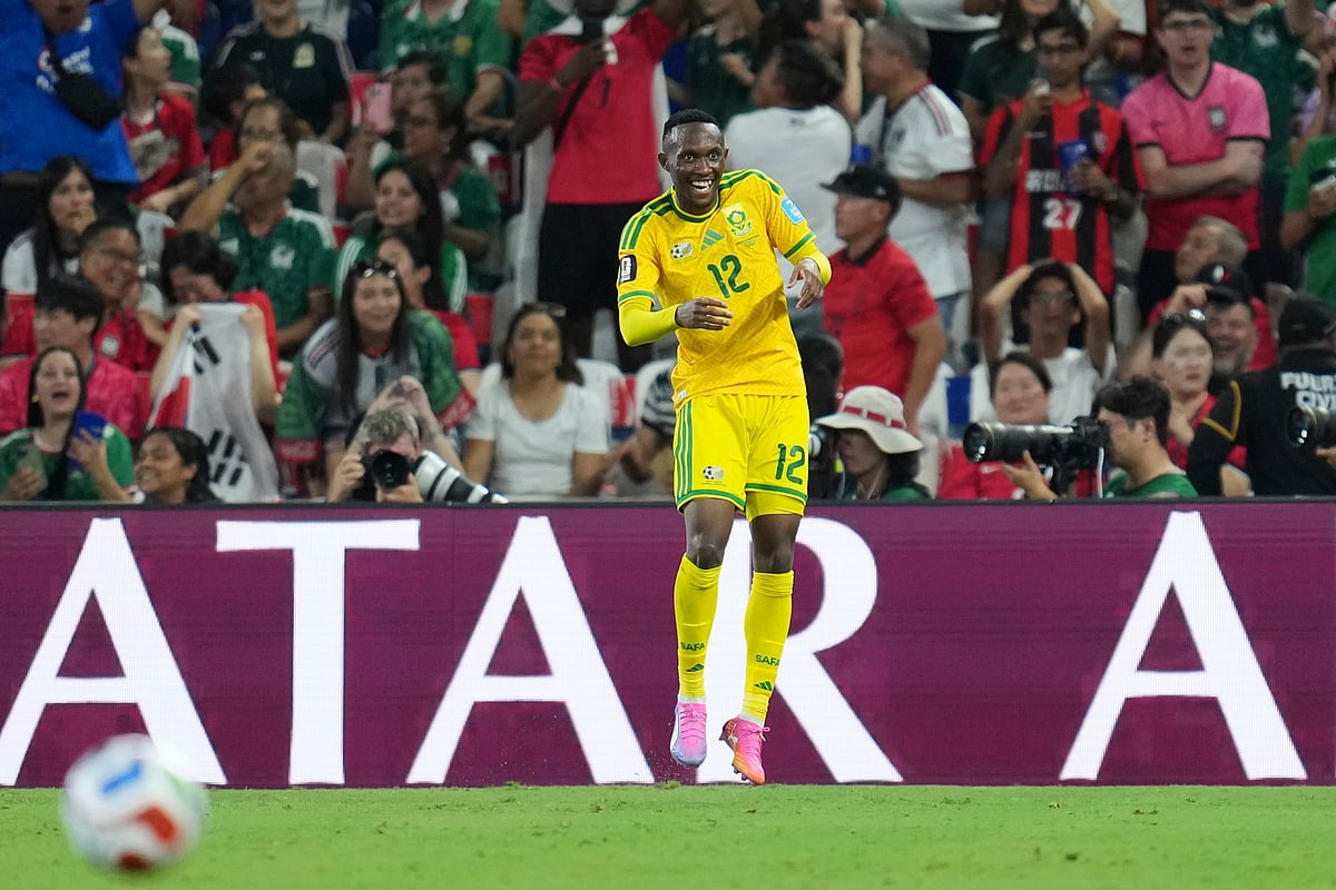 South Africa Vs South Korea FIFA World Cup 2026 Group A Thapelo Maseko Celebs AP Photo