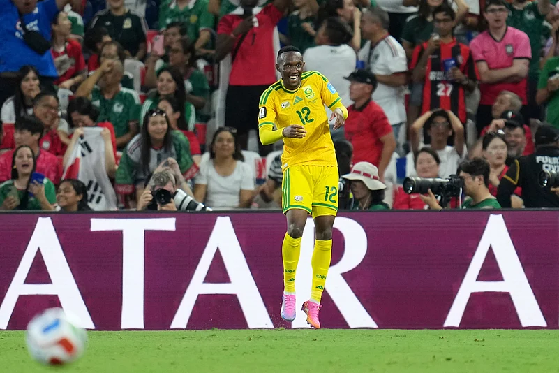 South Africa Vs South Korea FIFA World Cup 2026 Group A Thapelo Maseko Celebs AP Photo