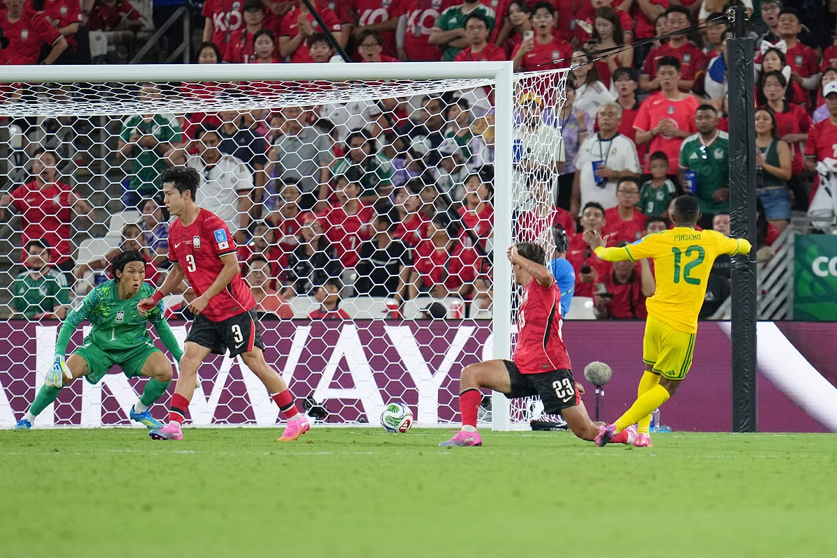 South Africa Vs South Korea FIFA World Cup 2026 Group A Thapelo Maseko Scores AP Photo