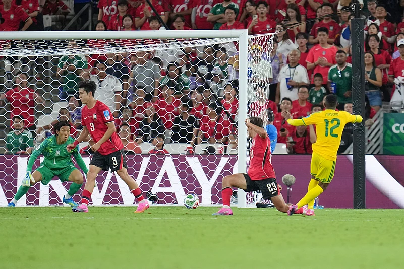 South Africa Vs South Korea FIFA World Cup 2026 Group A Thapelo Maseko Scores AP Photo
