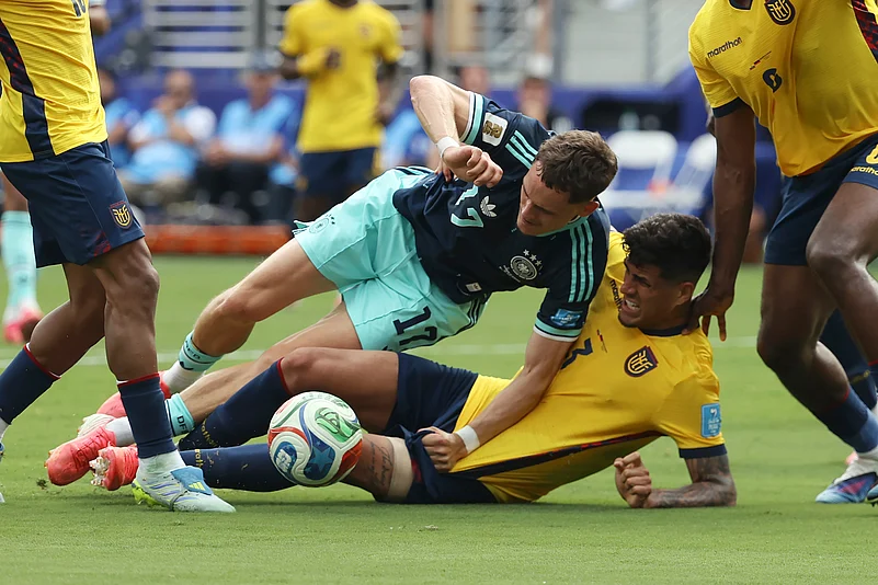 Ecuador vs Germany FIFA World Cup 2026 Group E Florian Wirtz and Piero Hincapie AP Photo