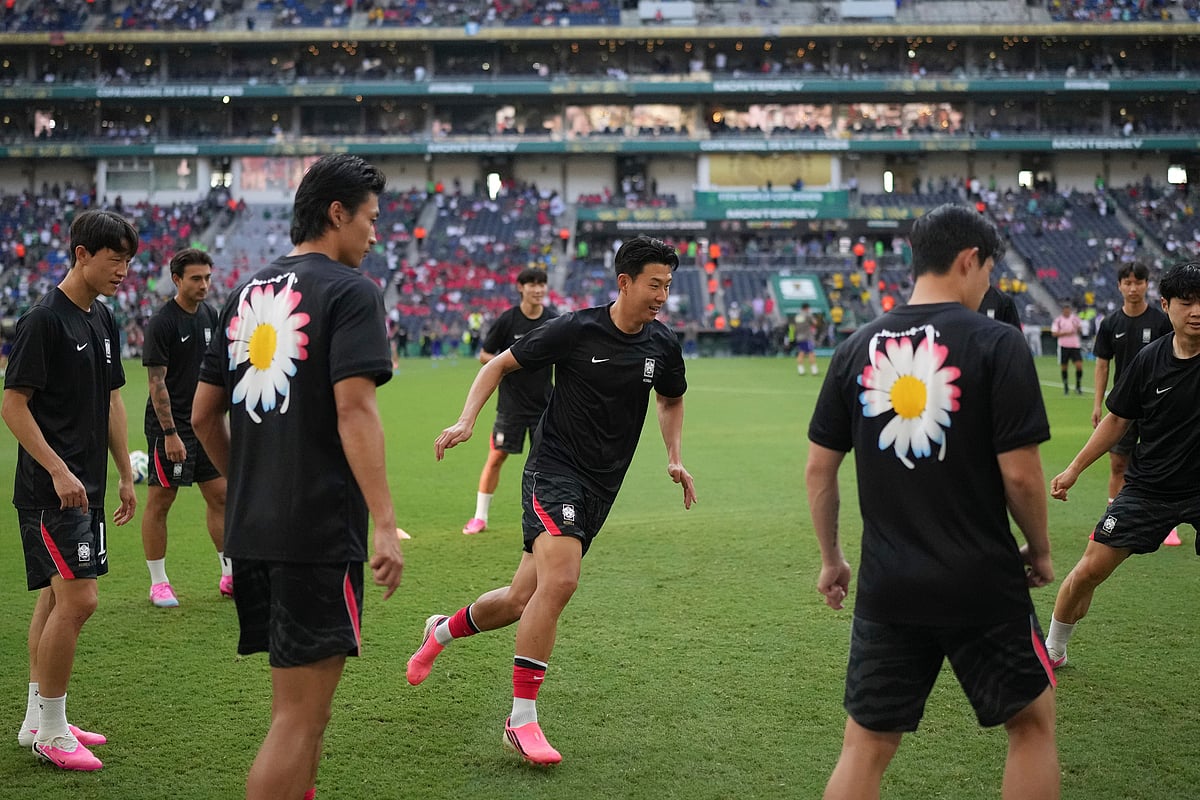 South Africa Vs South Korea FIFA World Cup 2026 Group A Son Heung-min Warms Up AP Photo
