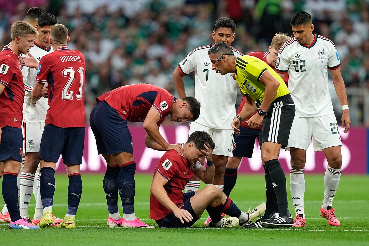 Czechia Vs Mexico FIFA World Cup 2026 Group A Ladislav Krejci On The Ground AP Photo