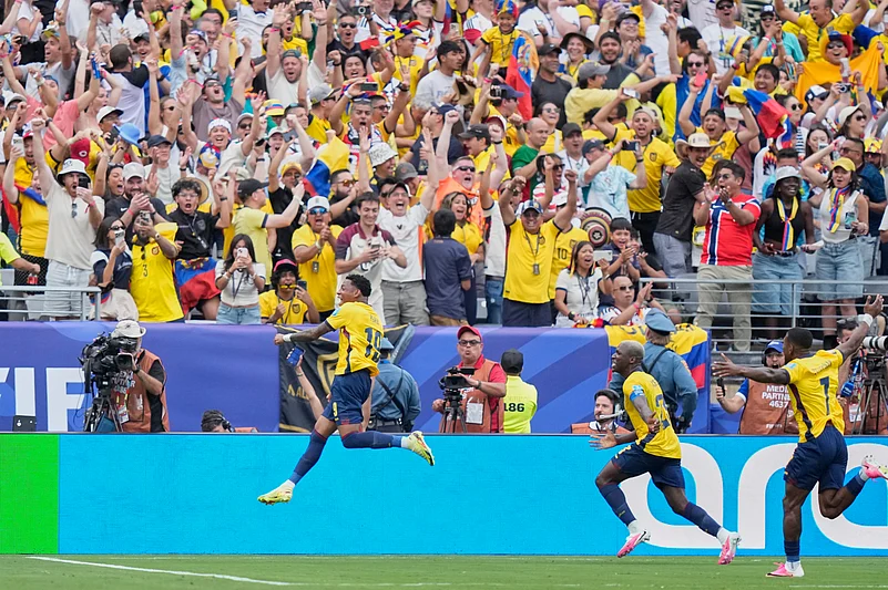 Ecuador vs Germany FIFA World Cup 2026 Group E Gonzalo Plata Celebs AP Photo