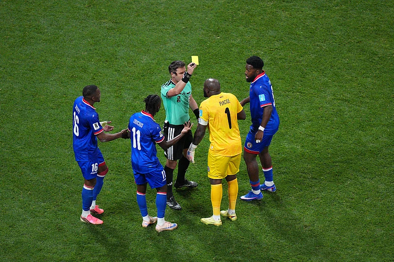 Morocco Vs Haiti FIFA World Cup 2026 Group C Danny Makkelie Booked 2 AP Photo