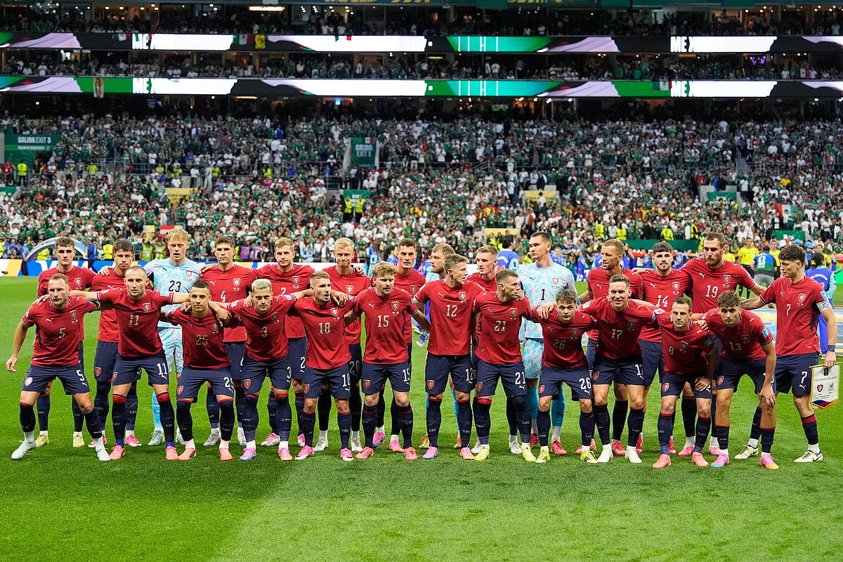 Czechia Vs Mexico FIFA World Cup 2026 Group A Czechia players pose AP Photo