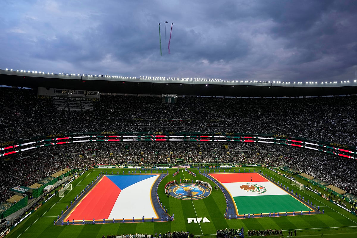 Czechia Vs Mexico FIFA World Cup 2026 Group A Flags AP Photo