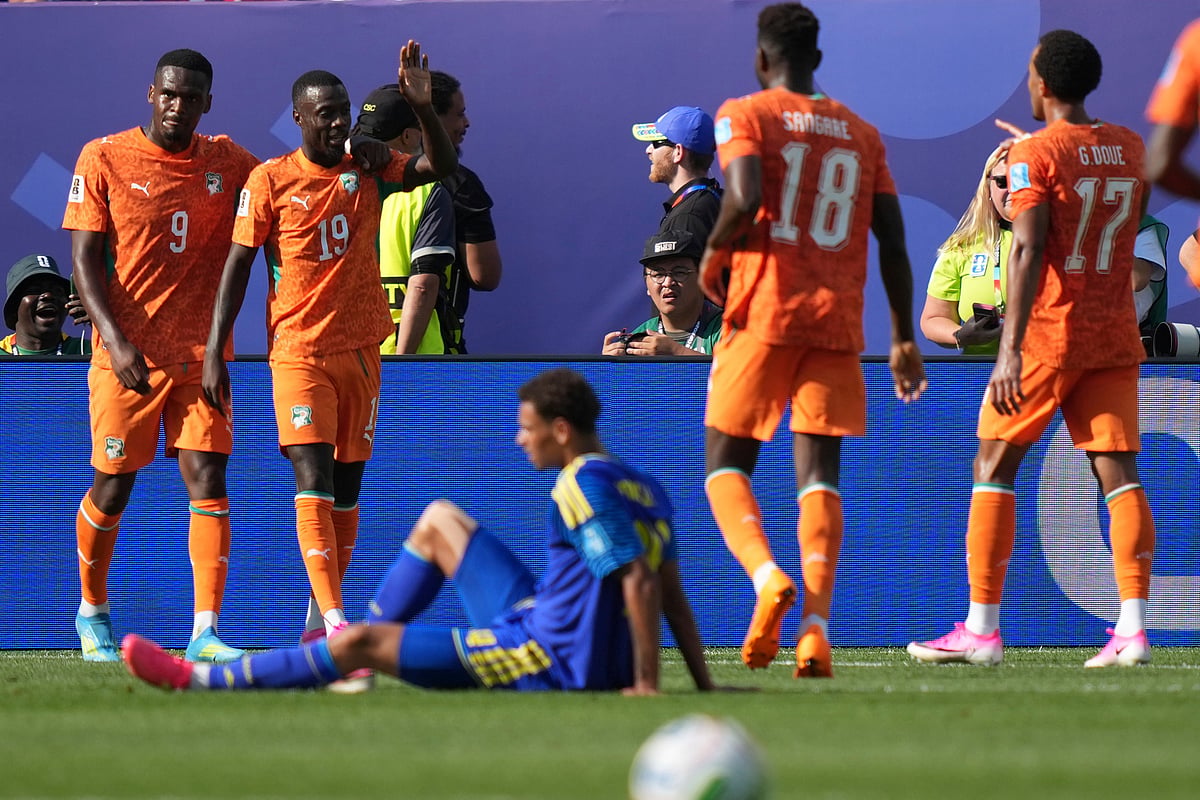 Curacao vs Ivory Coast FIFA World Cup 2026 Group E Nicolas Pepe Goal 2 Celeb AP Photo