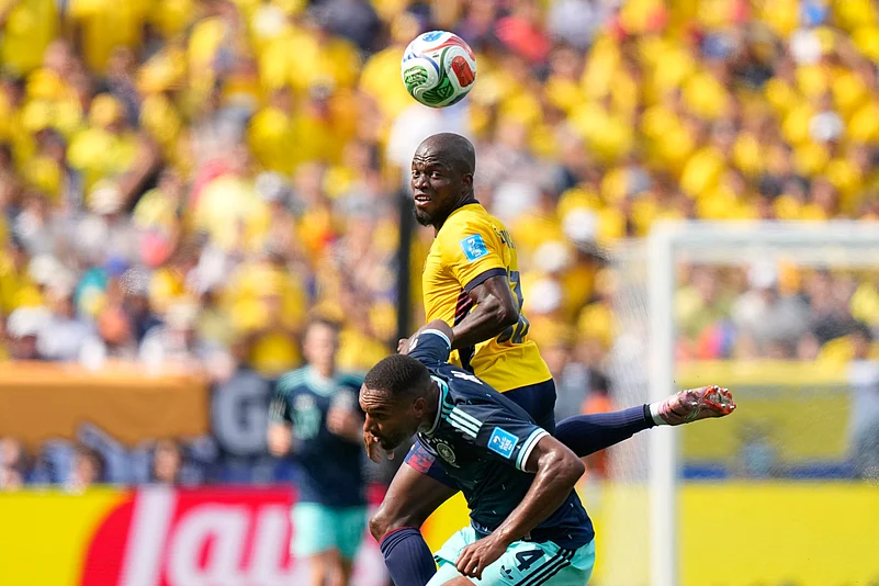 Ecuador vs Germany FIFA World Cup 2026 Group E Enner Valencia and Jonathan Tah AP Photo