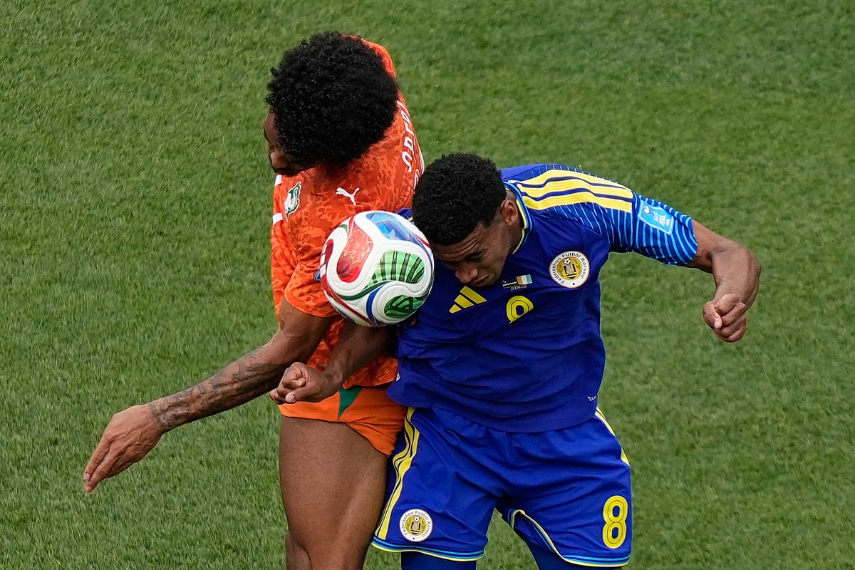 Curacao vs Ivory Coast FIFA World Cup 2026 Group E Christopher Operi and Livano Comenencia AP Photo