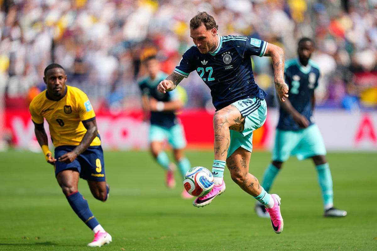 Ecuador vs Germany FIFA World Cup 2026 Group E David Raum Controls AP Photo