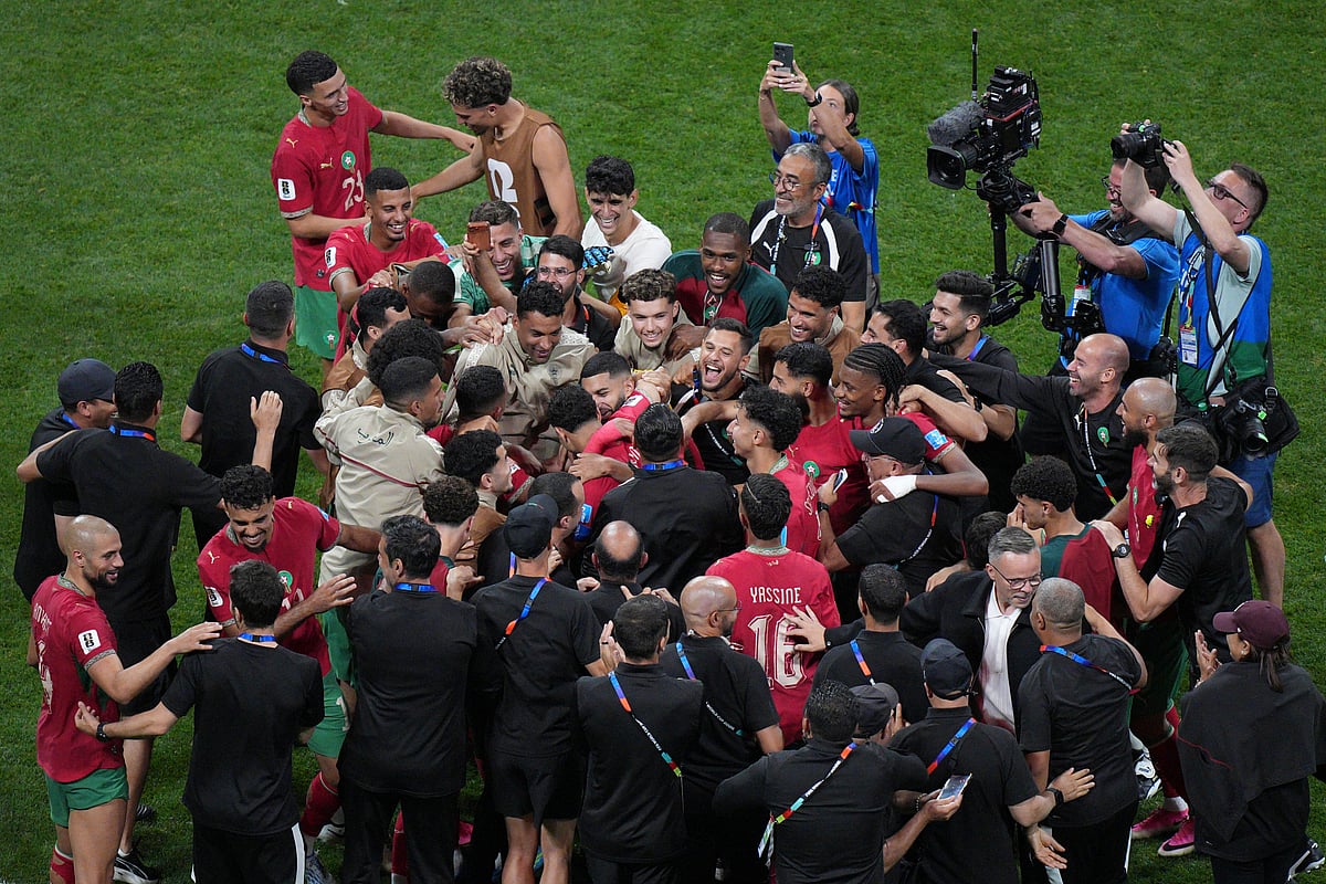 Morocco Vs Haiti FIFA World Cup 2026 Group C Morocco Celeb Win AP Photo