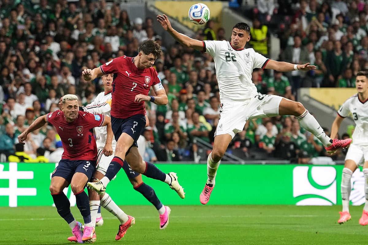 Czechia Vs Mexico FIFA World Cup 2026 Group A Guillermo Martinez and Ladislav Krejci AP Photo