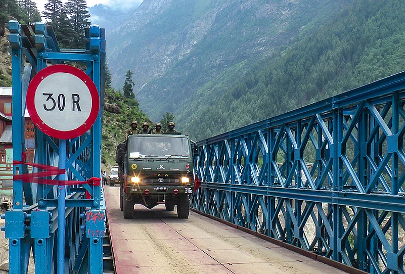 140-foot Triple Double Reinforced Bailey Bridge