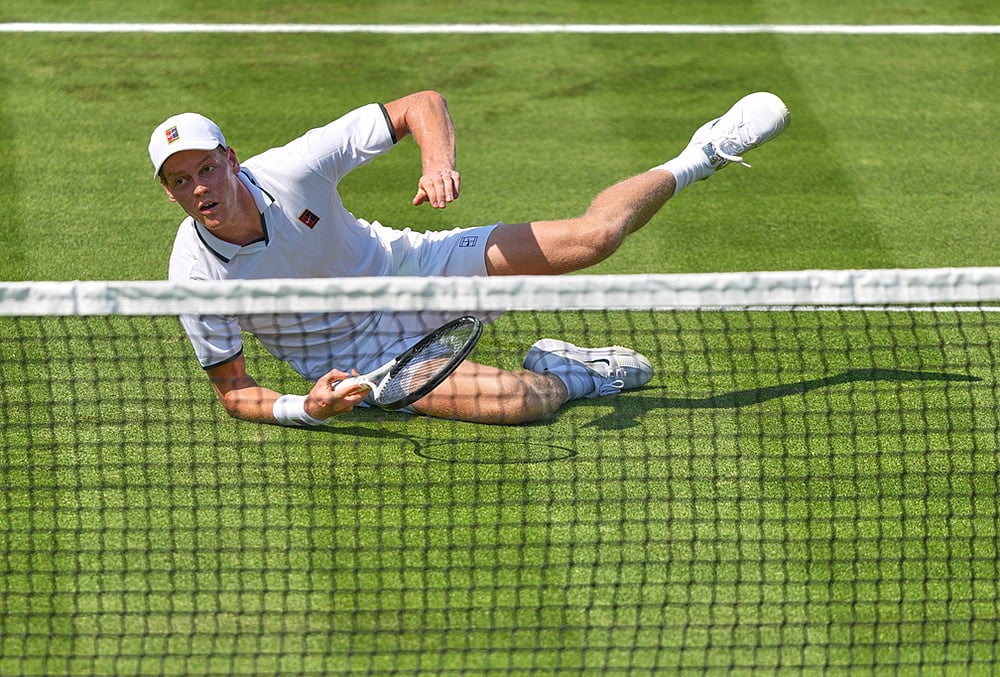 Jannik Sinner Vs Cameron Norrie Pre-Wimbledon Exhibition match-
