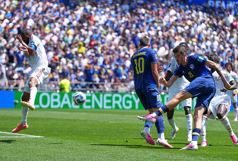 Qatar vs Bosnia World Cup Soccer
